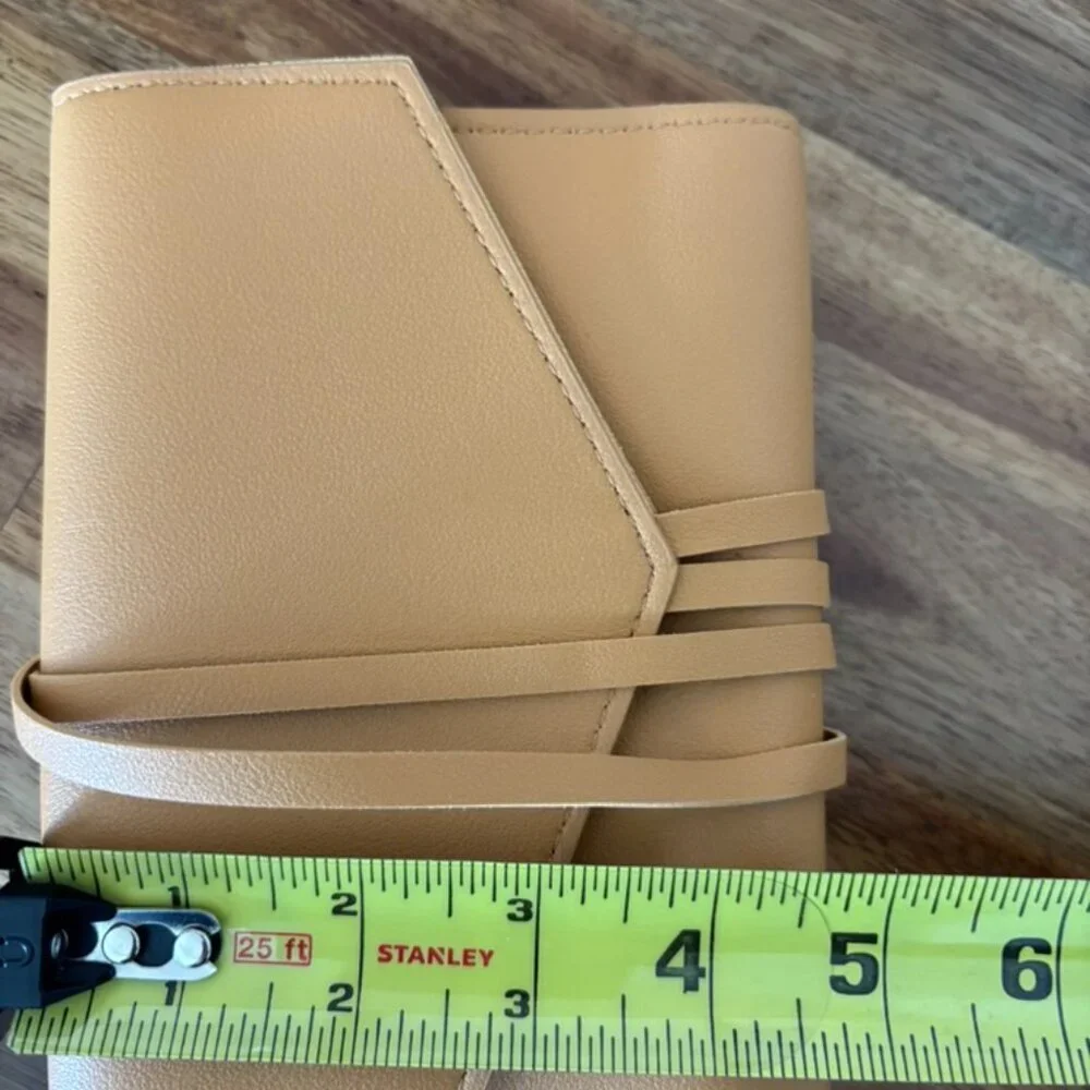 GLASS LADDER & CO KATHERINE TECH ORGANIZER ROLL HONEY Faux‎ Leather Travel Bag